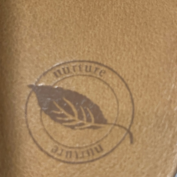 Nurture Women's Mules Clogs ABIEE Leather Shoes Cognac Brown - - Picture 11 of 12